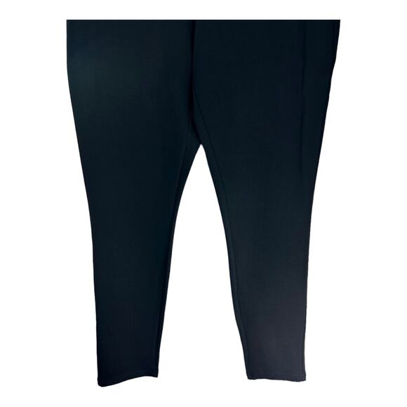 Fashion Nova Women's Slacks Size 1X Black Unrivaled And On Top Ponte Knit Pants - Picture 3 of 14